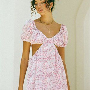 Sabo Skirt Eilish Dress - Peony